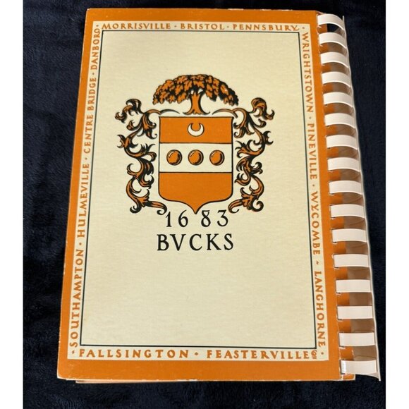 1981 Bucks County Cooks Recipe Book The Artists County 10th Printing PA - Picture 9 of 10